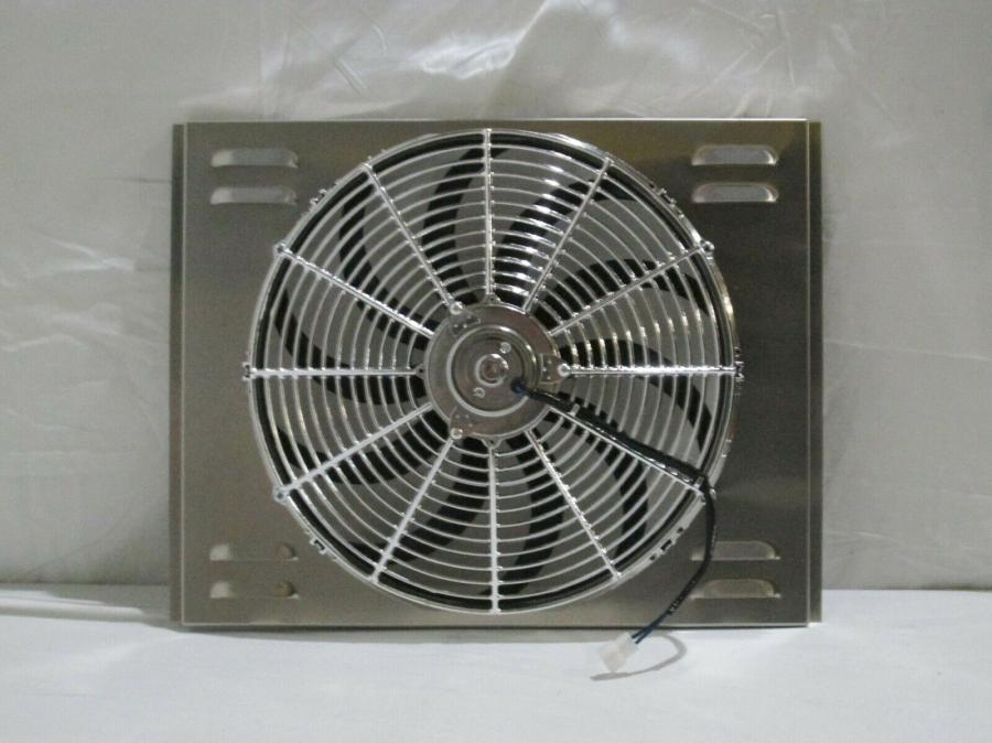 21 1/4" x 16 1/4" Universal Radiator Shroud and Fan SH101